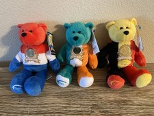 Set Of 3 Limited Series Treasures euro Coin Bears Netherlands, Belgium,Ireland