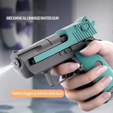 Mini Water Pistol Summer Shooting Watergun Manual Water Gun Mechanical Continuou