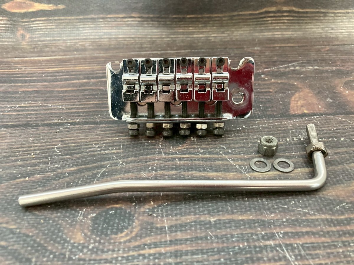 1982 FERNANDES Floyd Rose FRT-1 Rose Tremolo Bridge Chrome | eBay