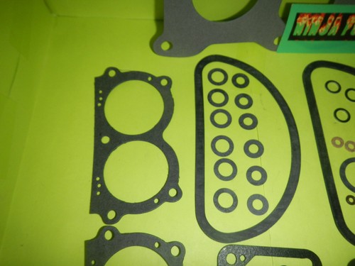 MOPAR SIX PACK CARBURETOR REBUILD KITS MOD FUEL FRIENDLY BLK 340 383 440 DODGE - Picture 3 of 9