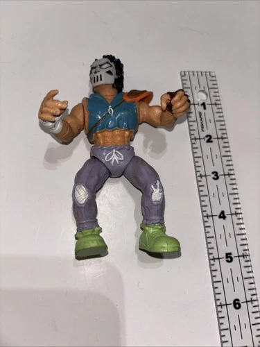 Vintage 1989 TMNT Casey Jones Teenage Mutant Ninja Turtles Playmates Figure