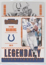 2020 Panini Contenders Legendary Orange Peyton Manning #LC-PMA HOF 02u3