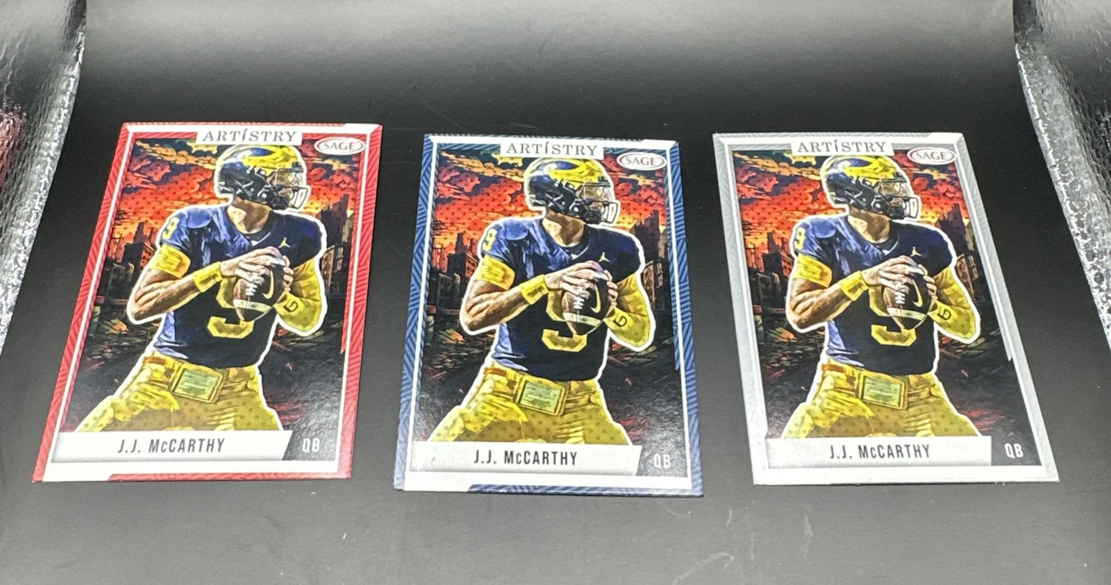 JJ McCarthy Sage Artistry #1 Dark Blue