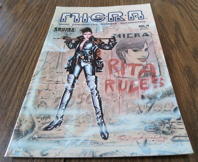 Micra Mind Controlled Remote Automaton #4 (July 1987 Comics Interview)