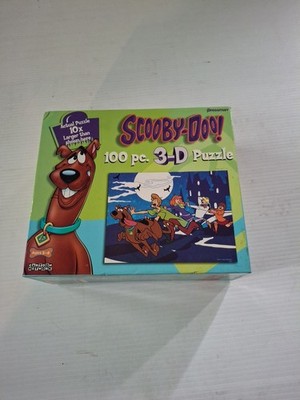 Scooby-Doo 3-D Puzzle (2006) - 100 Pieces - 12.5'' x 15'' - Cartoon Network
