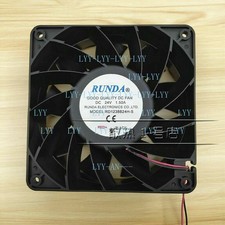 1PC RUNDA RD1238B24H-S 12038 12CM 24V 1.5A welding machine inverter cooling fan