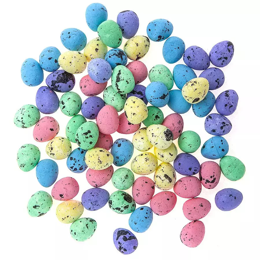 5903925021523 Jajka styropianowe nakrapiane 1,8cm multikolor 80 szt. DP Craft