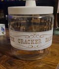 VTG Pyrex The Cracker Barrel Jar Glass Canister Storage Container 60s 70s MCM — photo 3