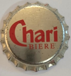 Chari biere beer bottle caps from Chad
