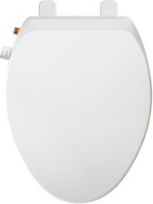 Elongated Bidet Toilet Seat Non-Electric, Slow-Close Lid, Adjustable Water Pre