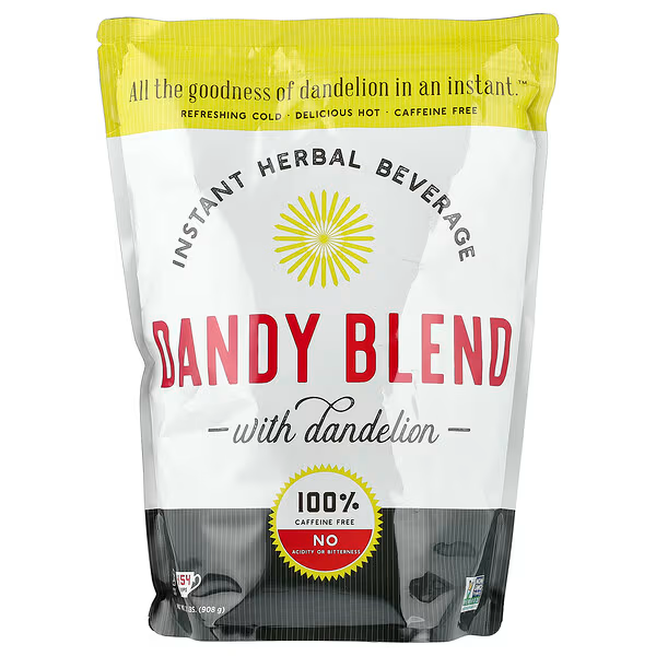 iHerb UK - Dandy Blend , Instant Herbal Beverage With Dandelion, Caffeine Free, 2 Lbs (908 G) - Image 3