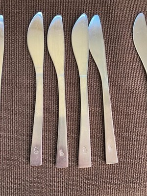 Singapore Airlines Cutlery Flatware - 13 Dinner Knives | eBay