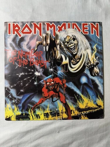 Iron Maiden the Number of the Beast Vinyl LP 1982 Original Rare Vintage ST 12202