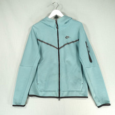 Nike Tech Fleece Hoodie Mens Small Green Full Zip Windrunner Sportswear Jacket