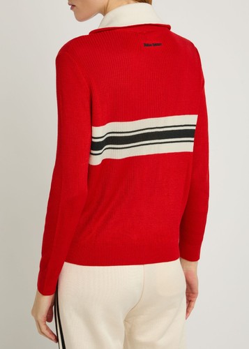 New Wales Bonner x Adidas Red Knit Tack Top RRP - £250 SIZE MEDIUM - Picture 3 of 8