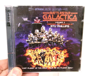 Stu Phillips BATTLESTAR GALACTICA OST Soundtrack 2 CD Volume #2 Intrada ORIGINAL