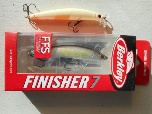Berkley Finisher 7 FFS – Minnow Affondante 2,75” Perla Francese Per Sonar Anteriore