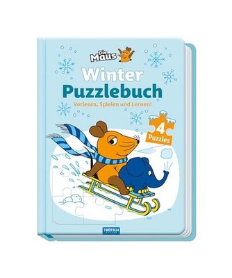 Trötsch Die Maus Winter-Puzzlebuch Puzzlebuch: Beschäftigungsbuch Entdeckerbuc
