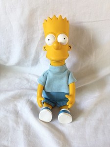 Vintage 1990 Bart Simpson 11” Vinyl Doll Dan Dee Matt Groening The Simpsons