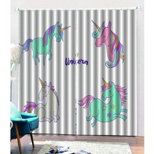 Unicorn Digital Printing Thermal Insulated 3D Curtains Vine