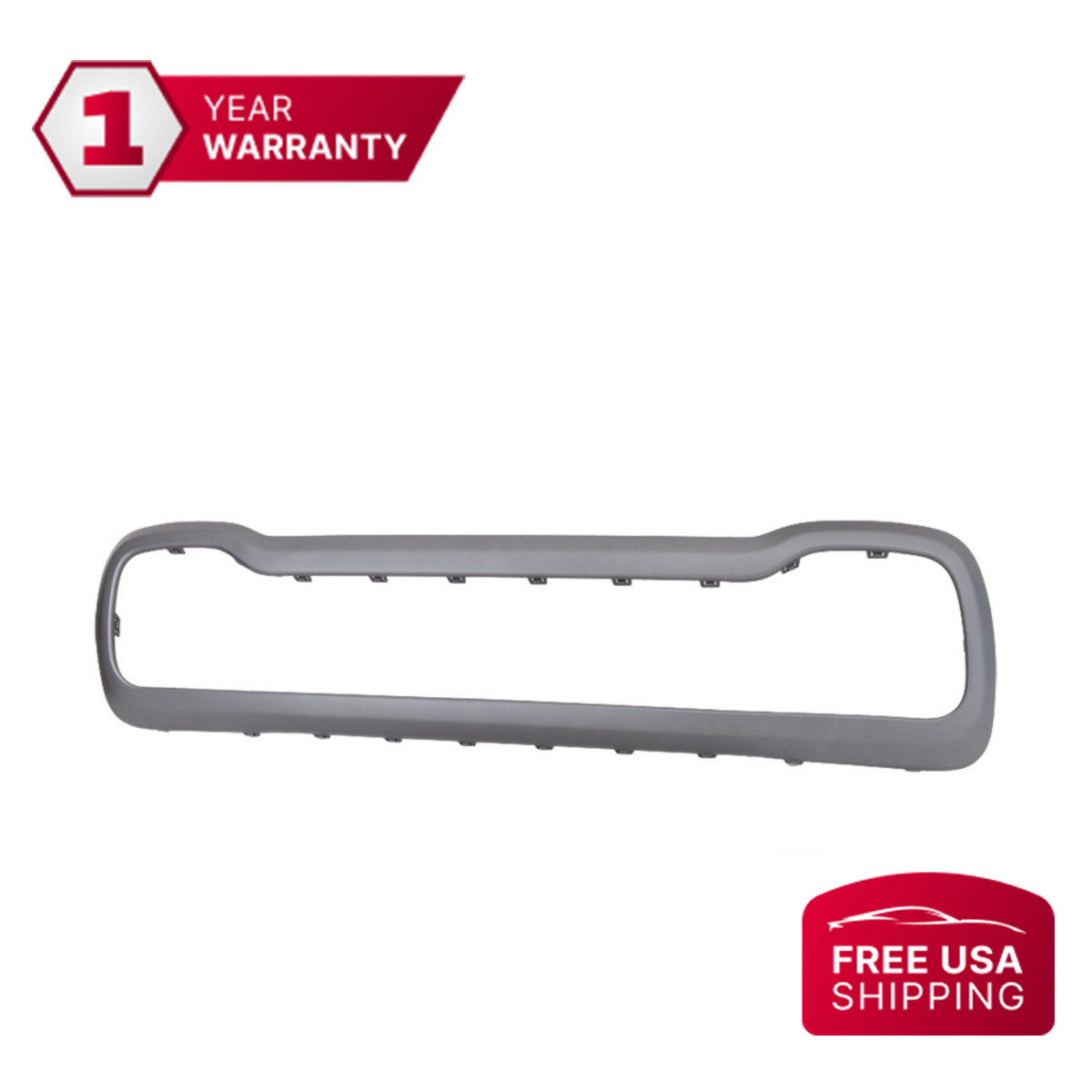 Bumper Trim Textured Front Front or Rear For 2015-2023 Jeep Renegade