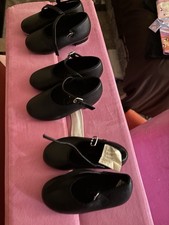 Revolution Dancewear Black Tap Shoes Sizes 11c 12c Or 12.5c