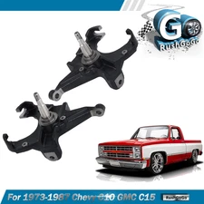 3" Lowering Drop Spindle 1" Rotor For Chevrolet C10 R10 GMC C1500 1973 1974-1987
