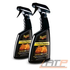 2x MEGUIARS 473ml GOLD CLASS LEATHER UND VINYL CLEANER LEDERREINIGER INNENRAUM
