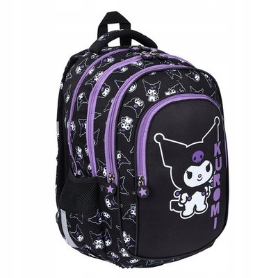 School Backpack for Girls, Grades 1-3, 22L Capacity, Black