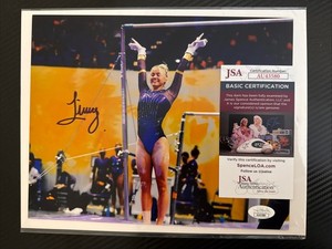 Livvy Dunne Signed 8x10 LSU Gymnastics Photo w/JSA Authentication