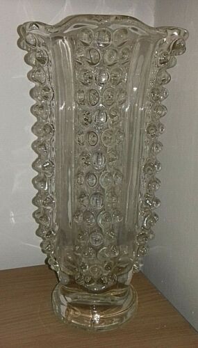 Bellissimo vaso murano anni 40 vetro rostrato h33cm forse Barovier Old vase - Foto 1 di 7