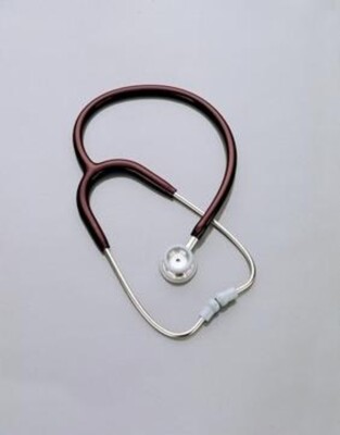 Welch Allyn 5079-149 Professional Pedriatric Stethoscope Burgundy Double-Head