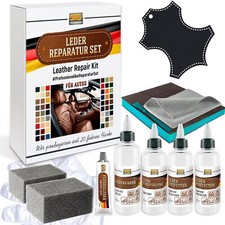Lederreparatur-Set- Audi soul/schwarz-Lederfarbe für Leder und Kunstleder. Kit.