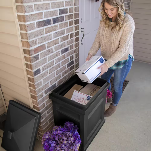 Express Package Delivery Box for Outside, Durable Weather Resistant, Parcel Outd - Picture 4 of 12