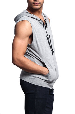 かなたSWEAT SLEEVELESS ZIPPED HOODIE かなたSWEAT SLEEVELESS ZIPPED HOODIE $_57.JPG?set_id=8800005007