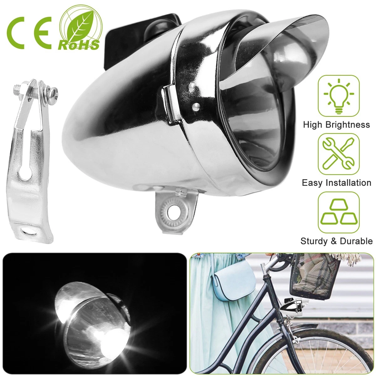 Bicycle sale bullet headlight