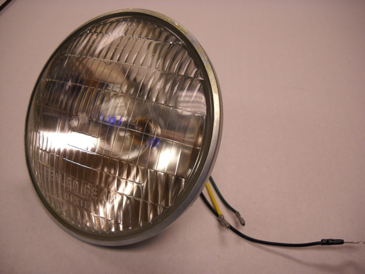 NOS DIXIE 152-84120-60-00-AM HEADLIGHT LENS ASSEMBLY YDS2 YDS3
