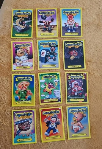 Lote (12) tarjetas coleccionables Garbage Pail Kids 2011 Flashback  - Imagen 1 de 14