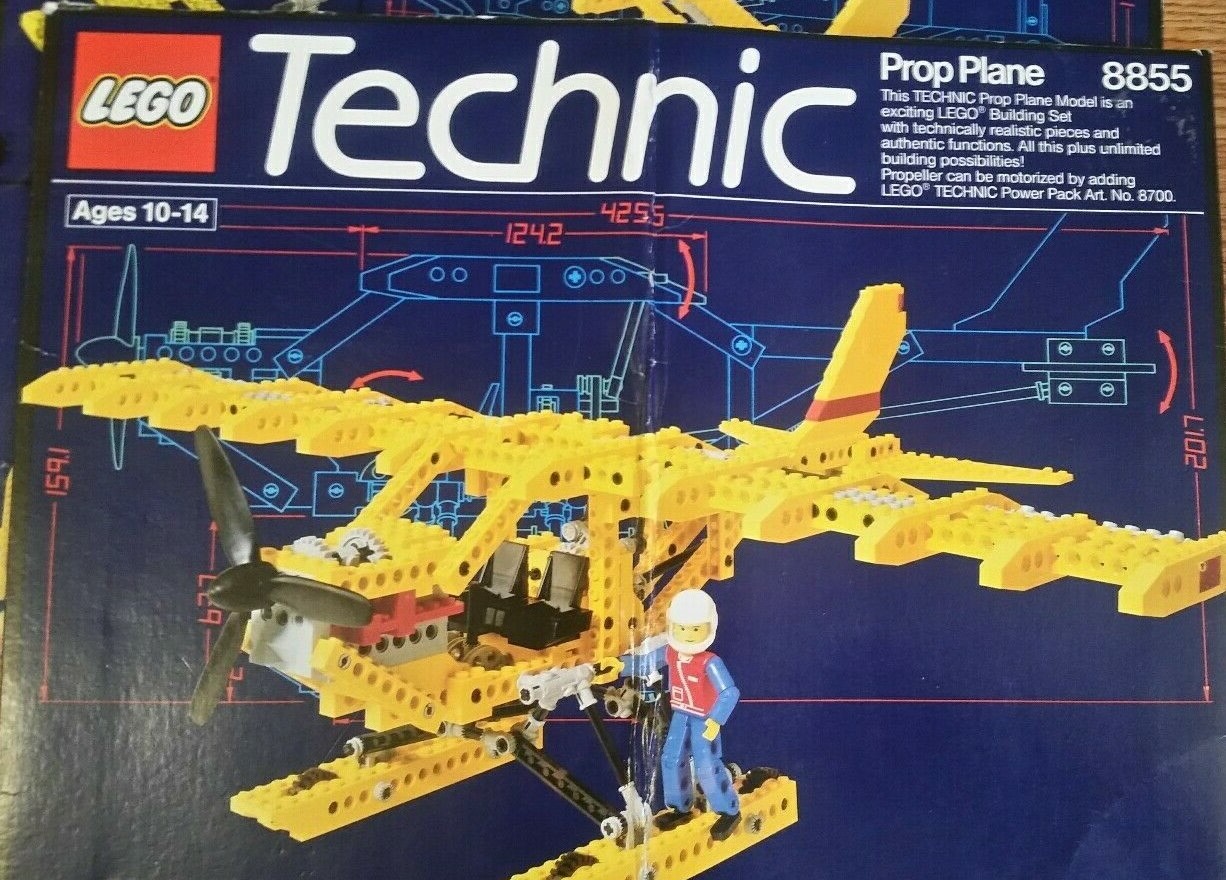 lego prop plane