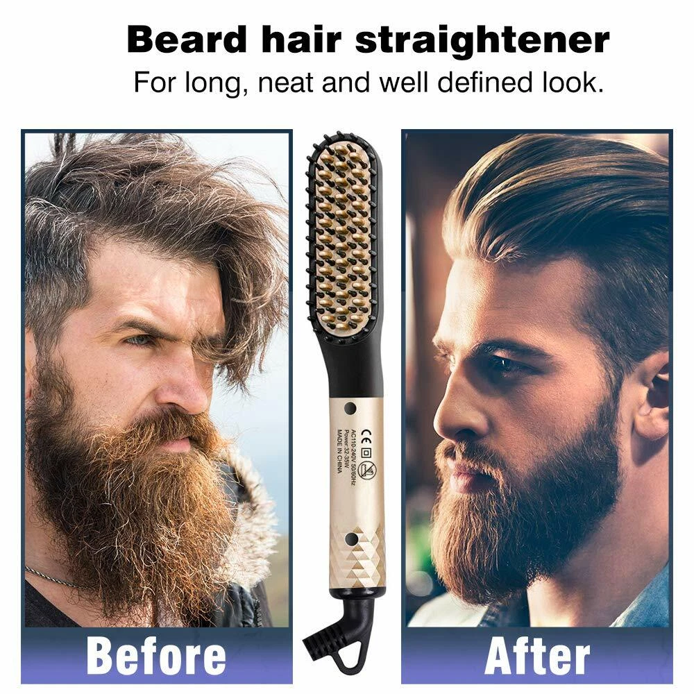 Best mens beard clearance straightener