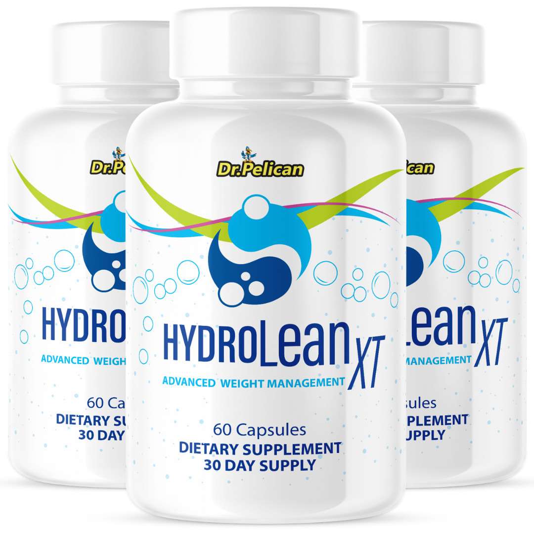 Hydro Lean XT- Digestive Support- 3 Bottles- 180 Capsules