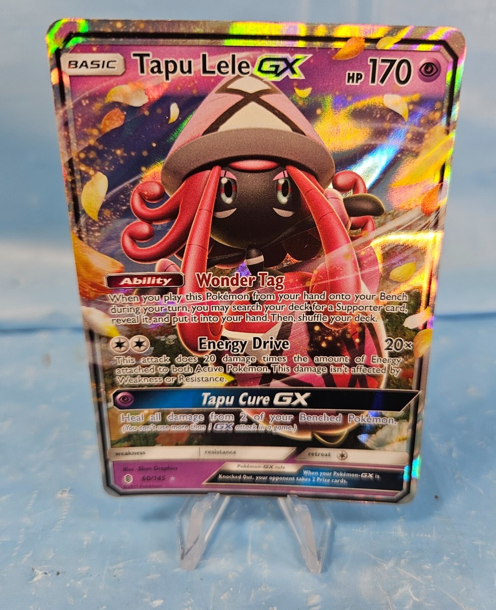 Pokémon Tapu Lele GX Guardians Rising 60-145 Holo Ultra Rare | eBay