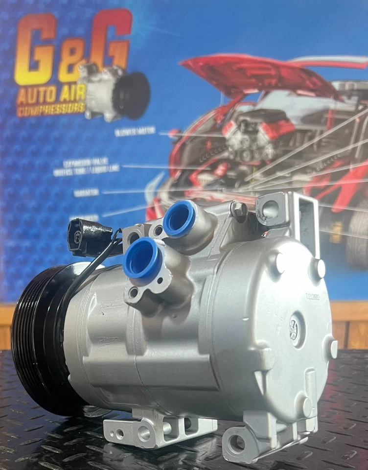 COMPRESOR AIRE ACONDICIONADO AJUSTE MAZDA CX-7 2009-2012,97120 Foto 3 de 4