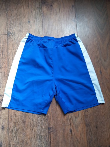 EVERTON NIKE FOOTBALL SOCCER BLUE SHORTS BOYS 10-12 YEAR - Picture 6 of 6