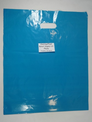 Borse per la spesa al dettaglio merce bassa densità 15" x 18" x 4" lucide  - Foto 21 di 29