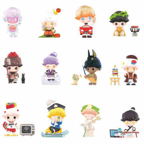 POP MART Dimoo Time Roaming Series History Confirmed Blind Box