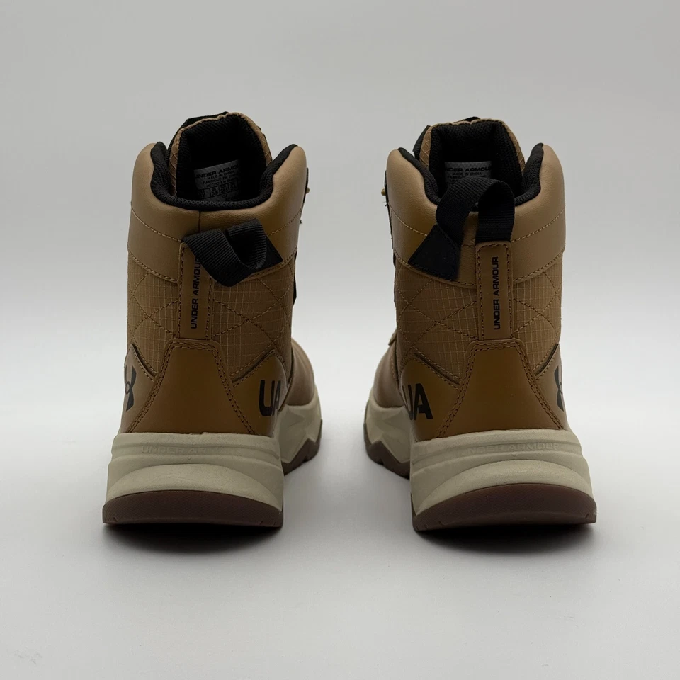 Under Armour Mens Boots Stellar G2 Sz 6 Y Beige Tactical Hiking Casual Duty UA - Image 2 of 4