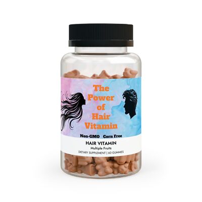 Hair Vitamin Gummies (60 Gummies)