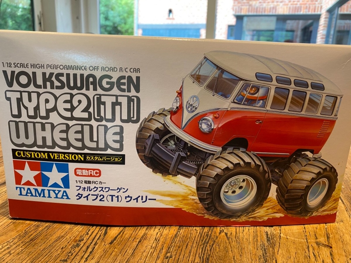 Tamiya 84373 Volkswagen Type 2 Wheelie CUSTOM VERSION NIB 1