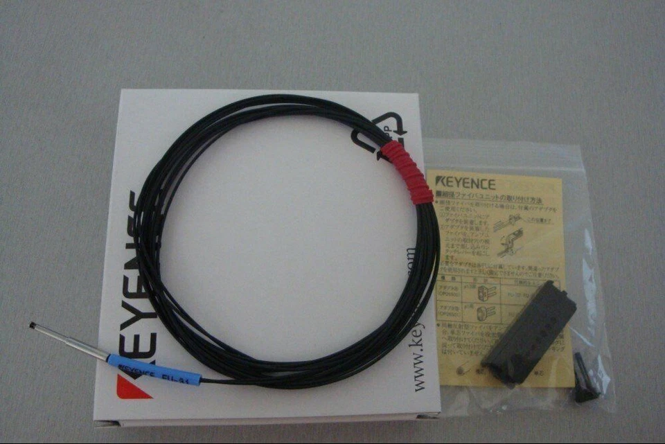 Keyence FU-31 Fiber Optic Sensor FU31 Cable New In Box Free Shipping 1PC - Image 2 of 4